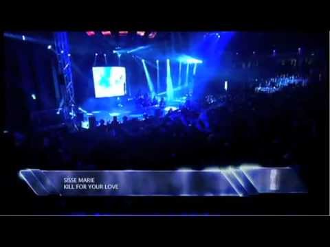 Sisse Marie - Dirty Hands & Kill For Your Love (LIVE) - Danish DeeJay Awards 2012