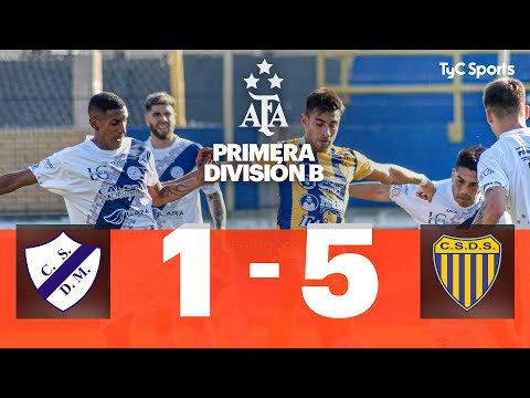 Deportivo Merlo 1-5 Dock Sud | Primera División B | Fecha 17 (Apertura)