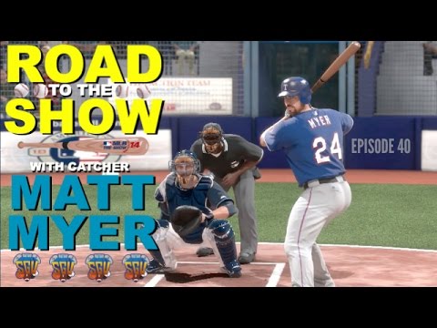 MLB 14 The Show (PS4): Matt Myer (Catcher) Road To The Show - EP40
