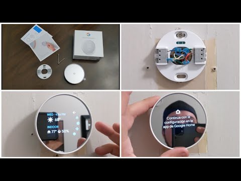 Google Nest Thermostat Full Install & Setup!