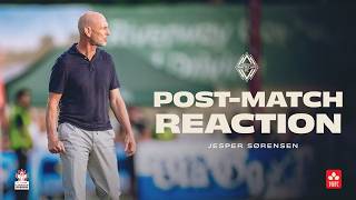 Jesper Sørensen Post Victory Reaction vs Cavalry FC | TELUS Canadian Championship Quarterfinal Leg 1