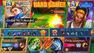 Download lagu TOP GLOBAL ALUCARD VS PRO PLAYER BRUNO!!HARDGAME SHIT DAMAGE!! mp3