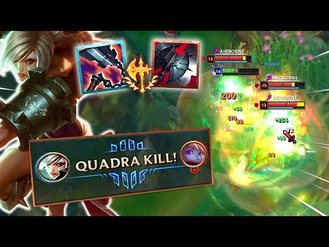 RIVEN=PUGNI SULLA TASTIERA - League of Legends ITA #2978