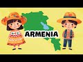 Geography For Kids ARMENIA Around The World With Mia Benny