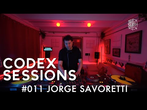 JORGE SAVORETTI – House DJ Set | Codex Sessions #011 [2023]