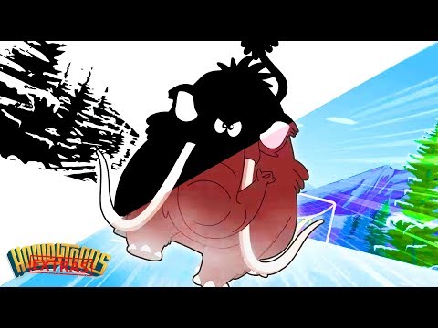 Animatic for Five Woolly Mammoths - The Woolly Mammoth Song | Prehistorica by Howdytoons