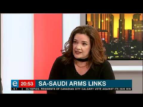 Tonight with Jane Dutton SA Saudi arms links 14 November 2018