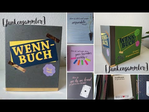 DIY I 52 inspiration für Wenn-Buch I Wenn-Box