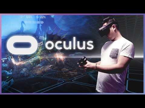 Trying the OCULUS QUEST | My First Time
