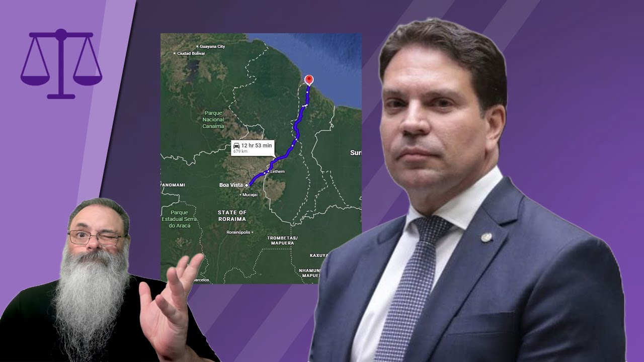 POLÍCIA PRENDE CIDADÃO AMERICANO acusado de AJUDAR RAMAGEM a SAIR do BRASIL pela CAPITAL da GUYANA