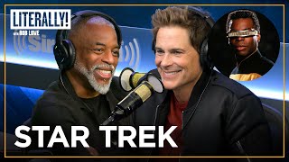 LeVar Burton Couldn’t See While Wearing His “Star Trek” VISOR | Literally! with Rob Lowe