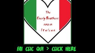 Everly Brothers sing 5 Songs in Italian
