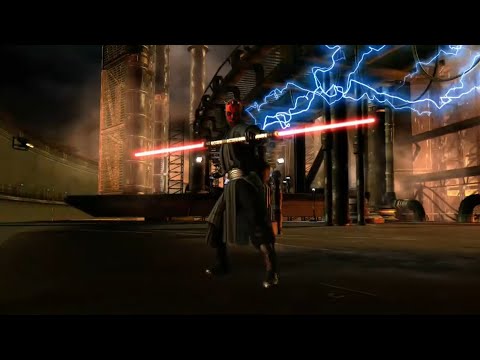 When you try to beat Maul on Sith Master