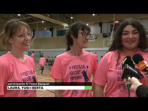 El CB Vila de Montornès promou el bàsquet femení amb la 4a Festa del Bàsquet