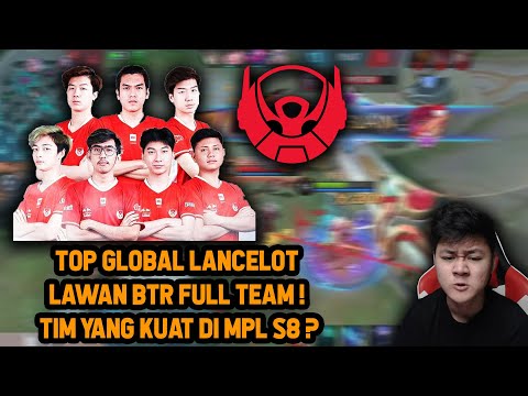 TOP GLOBAL LANCELOT KETEMU BIGETRON ALPHA FULL TEAM DI RANKED! AUTO MODE TURNAMEN - Mobile Legends