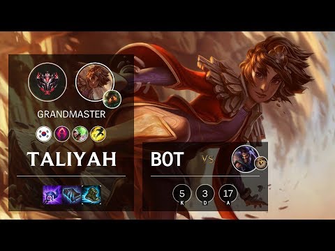 Taliyah Bot vs Draven - KR Grandmaster Patch 10.12