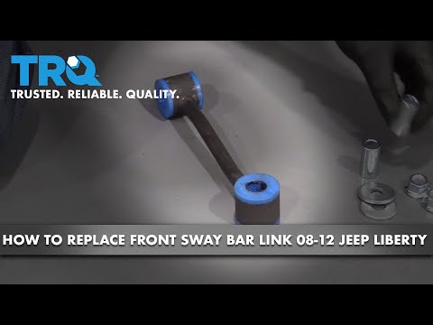 How to Replace Front Sway Bar Link 08-12 Jeep Liberty