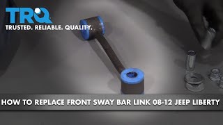How to Replace Front Sway Bar Link 08-12 Jeep Liberty