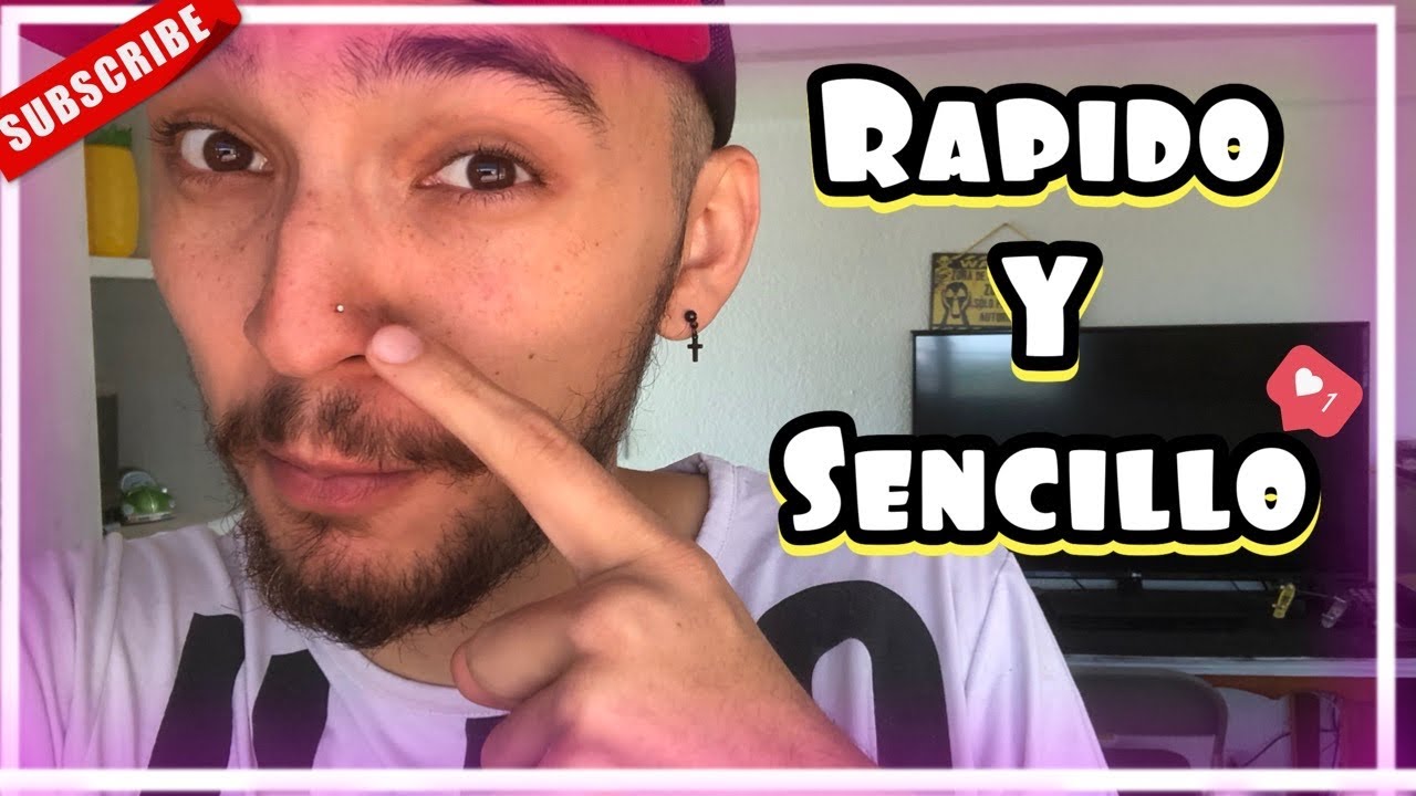 🟢 Como perforarse la nariz sola solo en casa sin dolor con cateter tutorial Nostril Piercing
