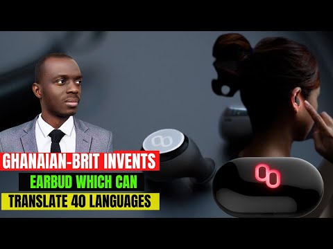 Ghanaian Brit invents wireless MyManu earbuds for translating 40 languages