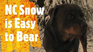 A Snow Day In North Carolina on Jurgen's Journeys and RV Life