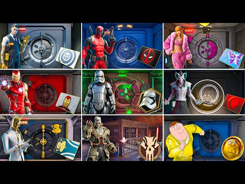 Evolution of All Vaults in Fortnite (Chapter 2 Season 2 - Chapter 6 Star Wars)