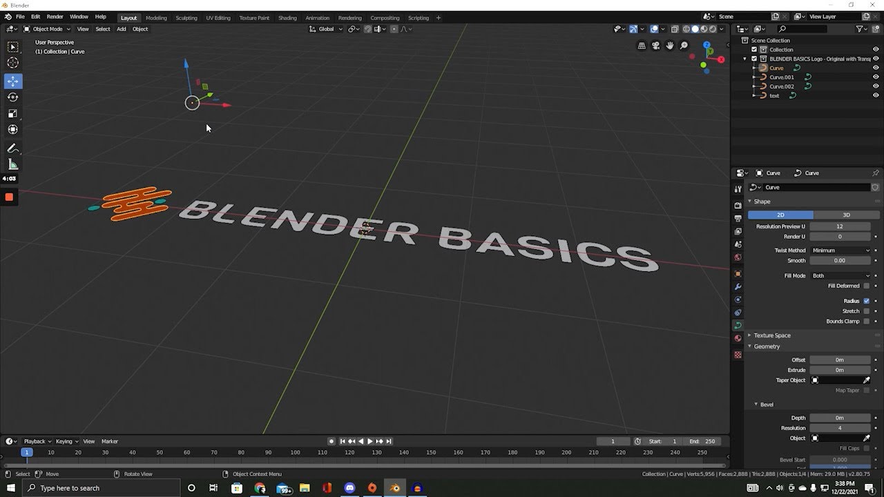 Blender Basics: Creating 3D Logos