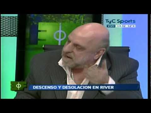 Estudio Futbol - el dia del descenso - lunes 27/06/2011 - river en la b
