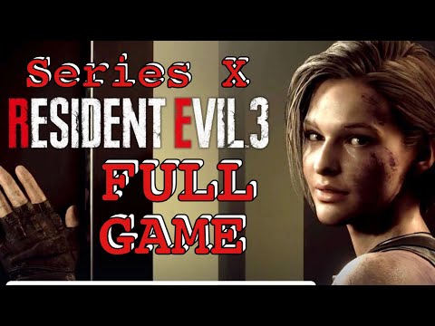 RESIDENT EVIL 3 REMAKE FULL GAME walkthrough ON XBOX series X no commentary