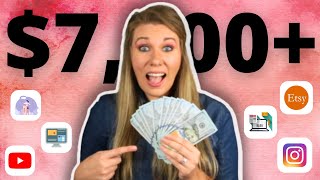 How Much I Made ONLINE in January 2024 | courses, affiliate marketing, youtube, & blogging