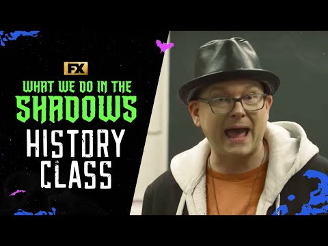 Nandor and Colin Robinson Teach History - Scene | What We Do in the Shadows | FX