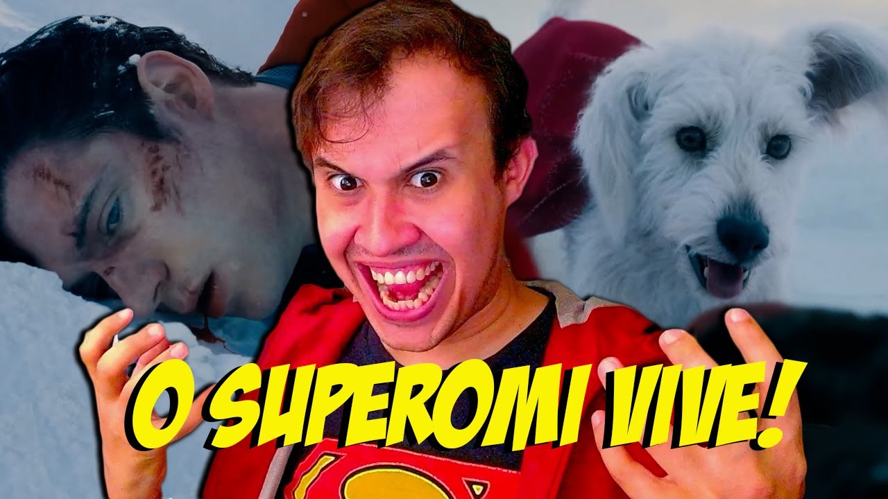SUPERMAN: REACT DO TEASER (salve o filme de boneco!)