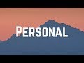 HRVY - Personal (Lyrics)