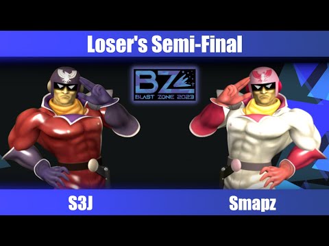 S3J Vs. Smapz - Melee Singles Loser's Semi-Final - Blast Zone 2023