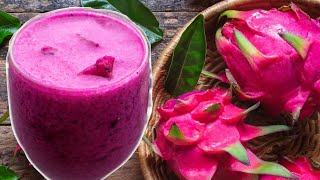 Download lagu Resepi Jus Buah Naga Mudah Dan Sedap | Dragon Fruit Jus mp3