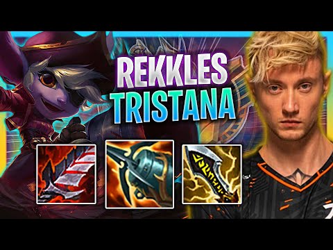 REKKLES IS A GOD WITH TRISTANA! | FNC Rekkles Plays Tristana ADC vs Veigar!  Season 2023