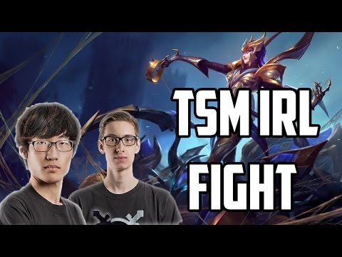 TSM IRL Fight