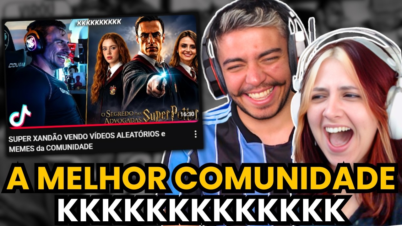 SUPER XANDÃO VENDO VÍDEOS ALEATÓRIOS e MEMES da COMUNIDADE | REACT