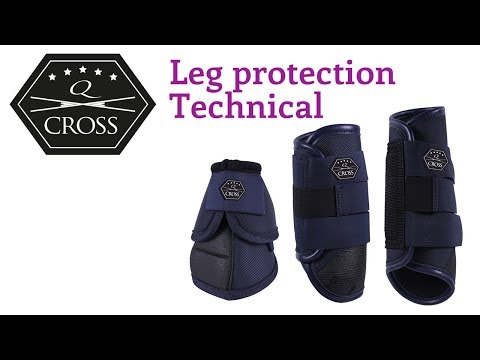 Eventing boots hind leg technical - Cobalt Blue 