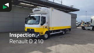شاحنة التبريد Renault D 210 4X2 Thermo King T-800R Chereau 1500kg Ladebordwand Euro 6 | صورة 4 - Autoline