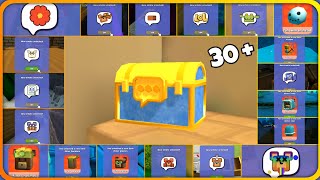 All 31 CHESTS WITH EMOTES & COSTUMES Super Bear Adventure Gameplay Walkthrough!! 