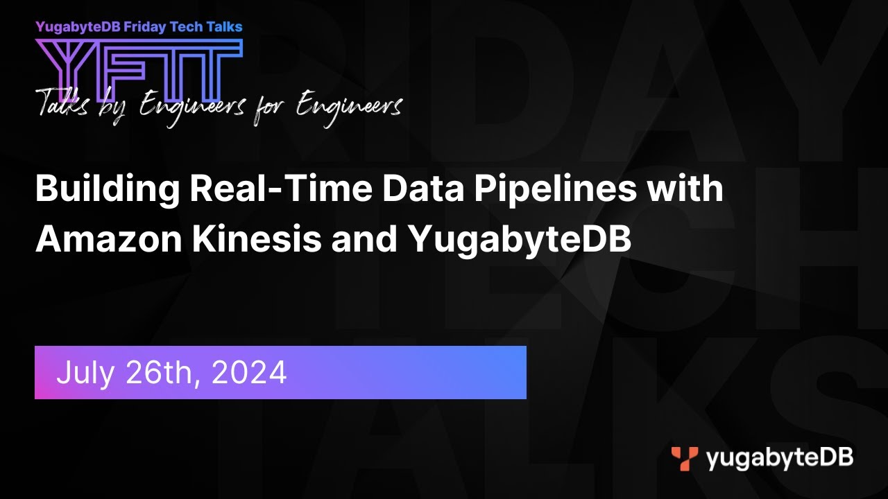 Episode 119: Realtime data pipeline