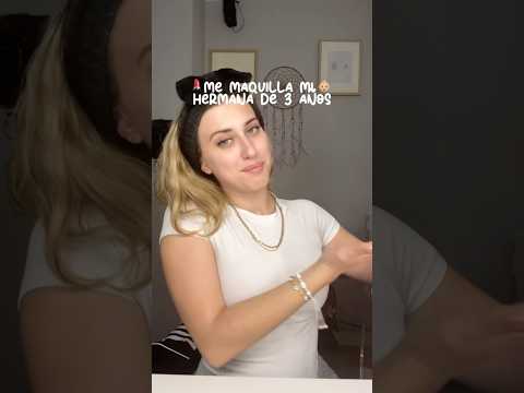 My 3 year old sister does my makeup💄👶🏼 #makeup #makeup #memakeup | IG @_choice |TikTok @choice