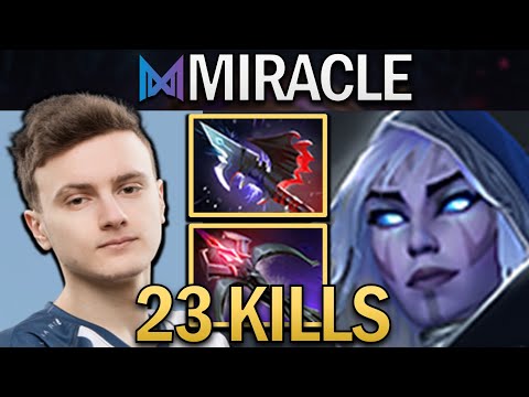 Drow Ranger Dota 2 Gameplay Miracle with 23 Kills and Daedalus - TI12