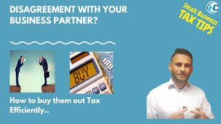 Buy Out You Business Partner Tax Efficiently