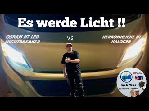Einbauanleitung OSRAM Night Breaker H7 LED im Fiat Ducato, Peugeot Boxer und Citroen Jumper