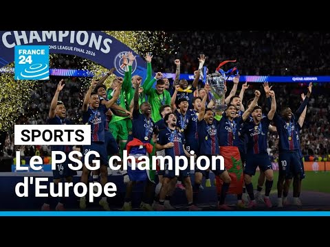 Ligue des champions : le Paris Saint-Germain sacré aux dépens d'Arsenal • FRANCE 24