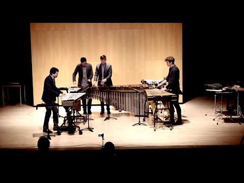 Music for Percussion Quartet by David Crowell
