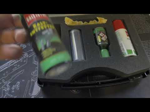 How to cold blue a Rifle in 3 minutes - Using cold bluing Ballistol #homemade #howto #tutorial