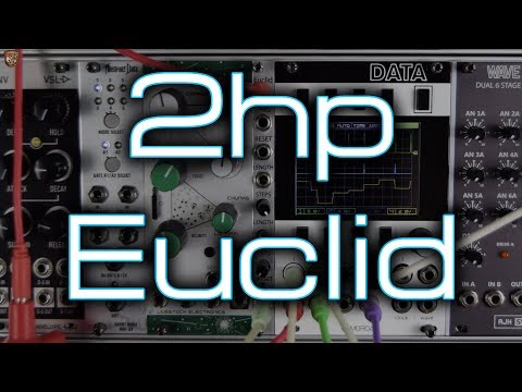 2hp Euclid (euclidean rhythm generator)